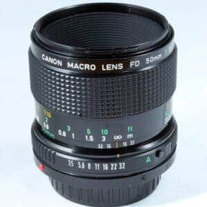 Canon 50mm f3.5 Macro FD