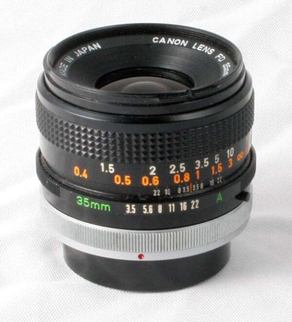 Canon FD 35mm f3.5 SC