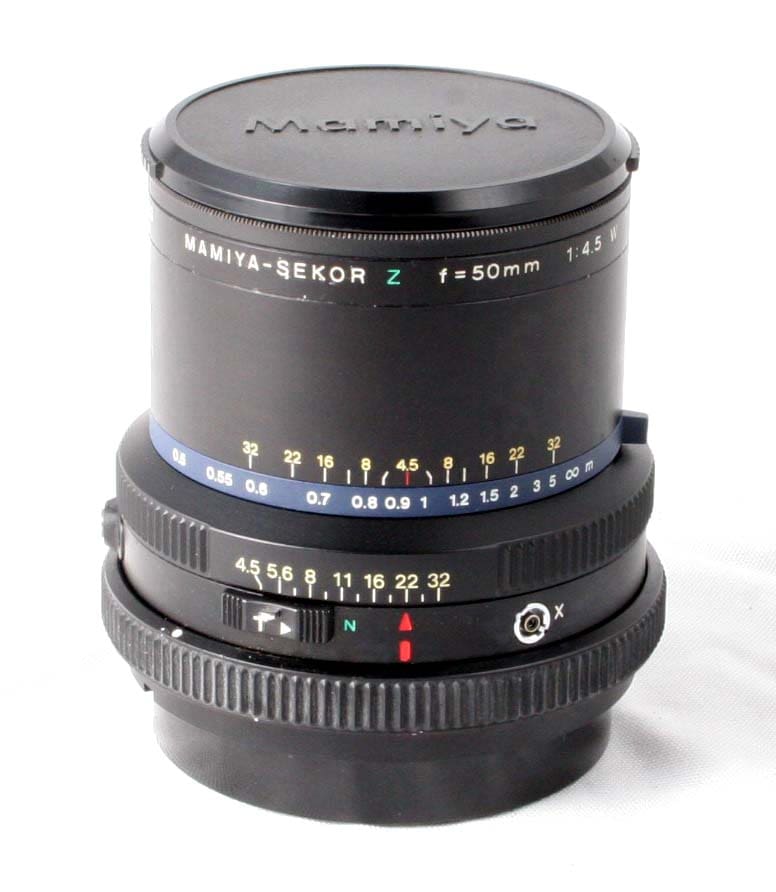 Mamiya 50mm f4.5 W