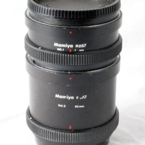 Mamiya No1 & No2 extension tubes for RZ67