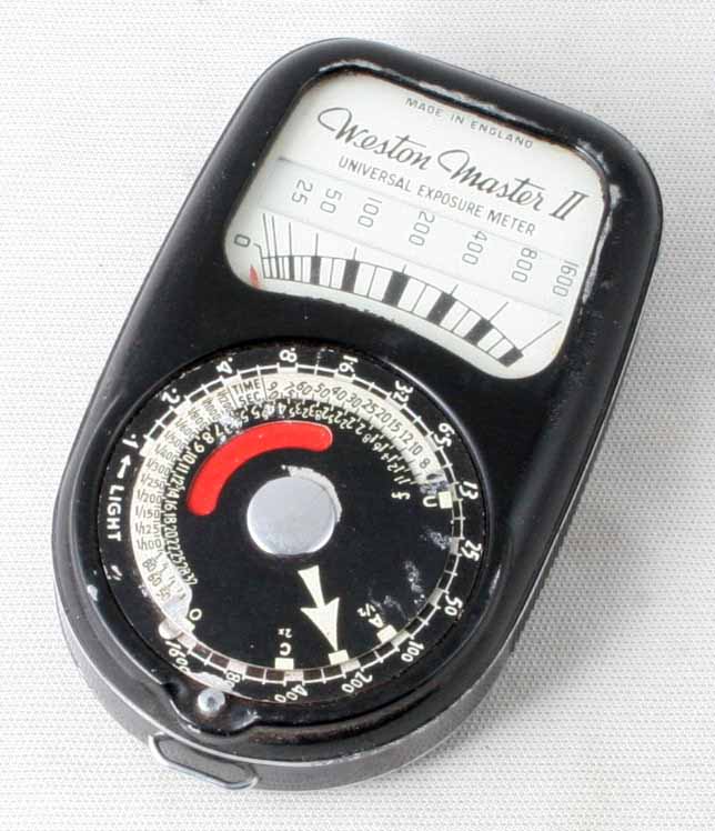 Weston Master II light meter