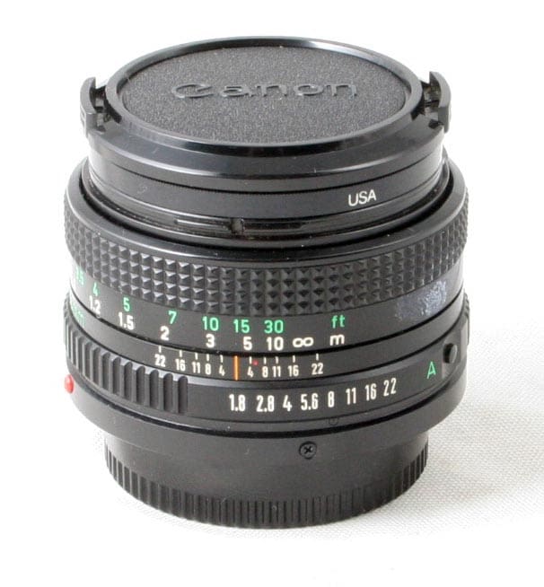 Canon FD 50mm f1.8