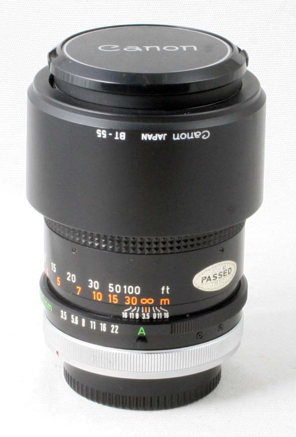 Canon FD 135mm f3.5 S.C.