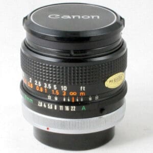 Canon FD 28mm f2.8 S.C.
