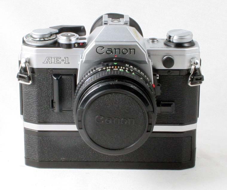 Canon AE-1 50mm f1.8 & winder
