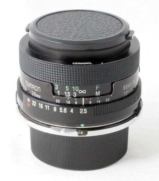 Tamron Adaptall 2, 28mm f2.5