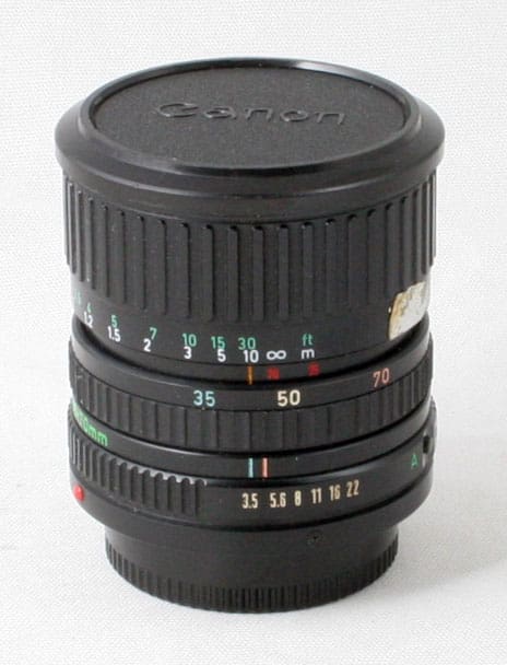 Canon FD 35-70mm f3.5-4.5