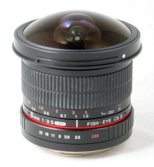 Samyang 8mm f3.5 Fisheye EOS