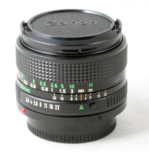 Canon FD 28mm f2.8
