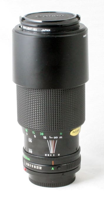 Canon FD 70-210mm f4