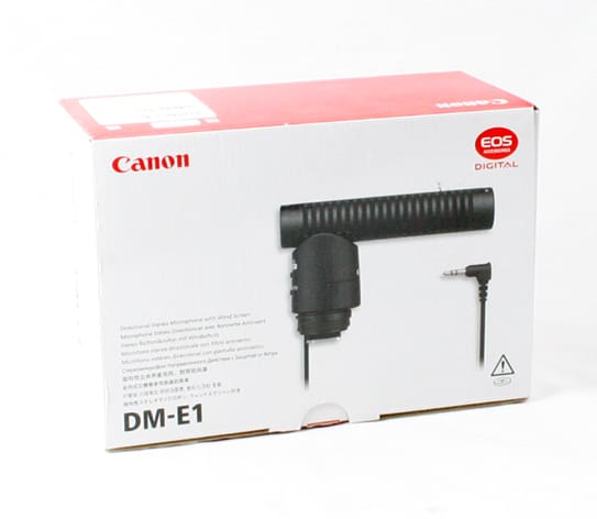 Canon DM-E1 microphone